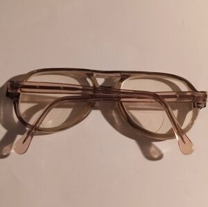 Vintage 60s AO American Optics Unisex Aviator Safety Glasses Frames Eyeglasses